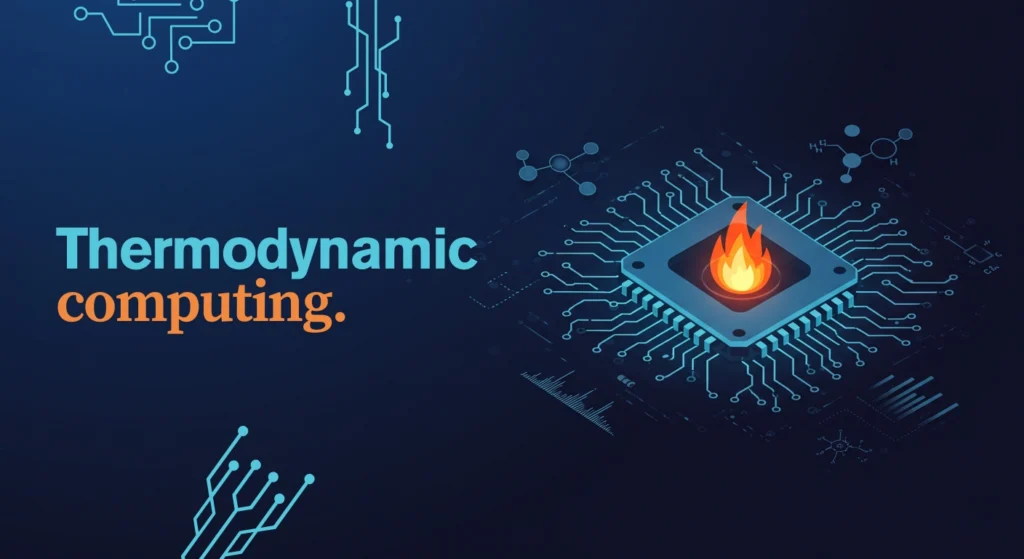 Thermodynamic computing