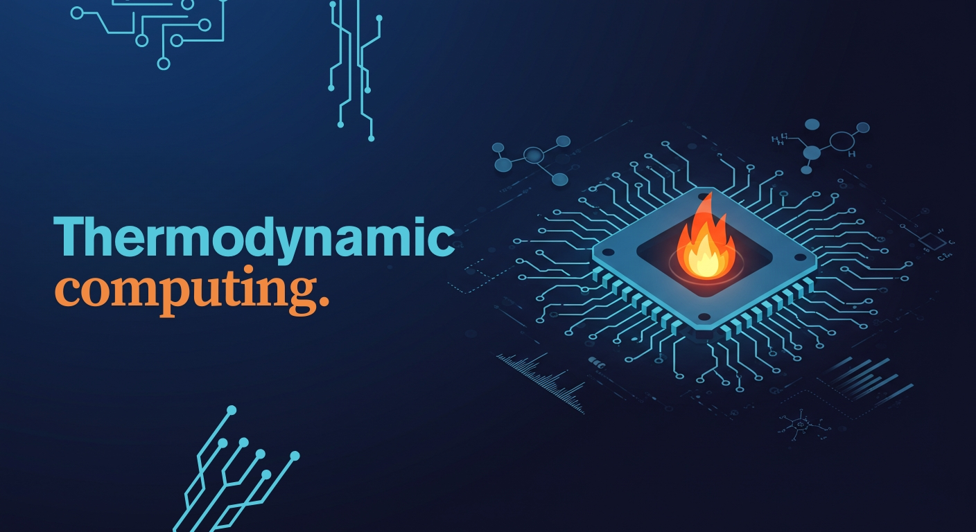 Thermodynamic computing